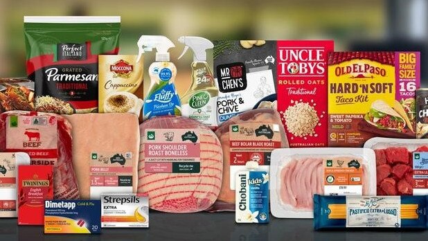 Some of the 400 products in line for a winter price drop from May 29 to August 27. Picture: Supplied