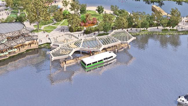 Artist impressions of the $37.5 million redevelopment of the Gold Coast Cultural Precinct at Evandale