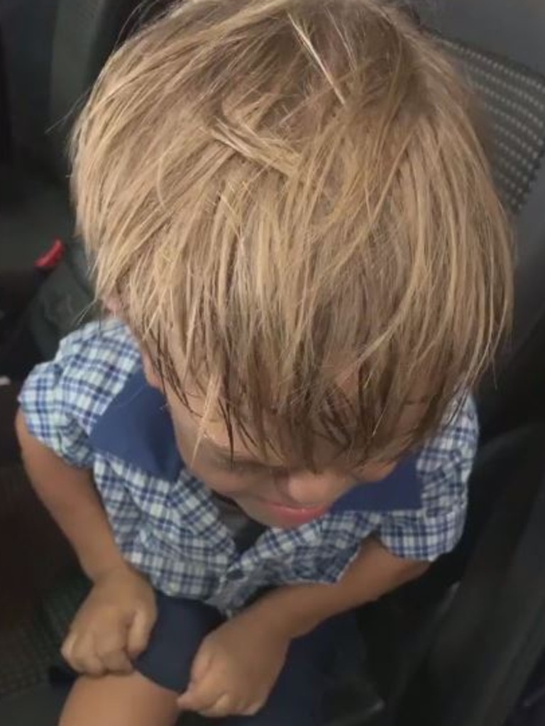 His mum Yarraka Bayles shared the heartbreaking video to raise awareness about living with disabilities. Picture: Facebook