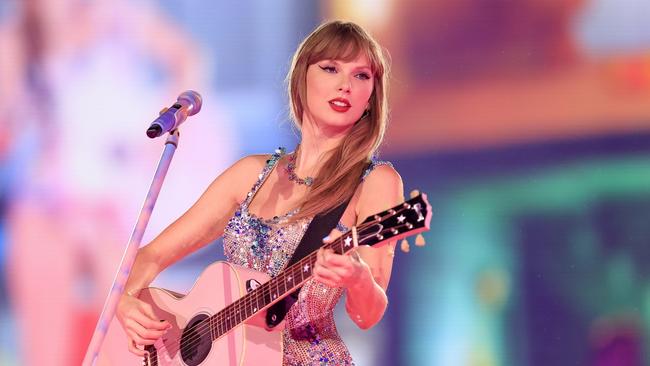 Swift has a very tumultuous past with the rapper, and recently alluded to him as recently as December. Photo by Buda Mendes/TAS23/Getty Images for TAS Rights Management.