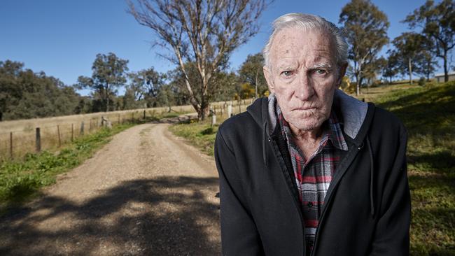 ‘These could be … evidence’: Ian Vaughan, at home in Muswellbrook. Picture: Milan Scepanovic