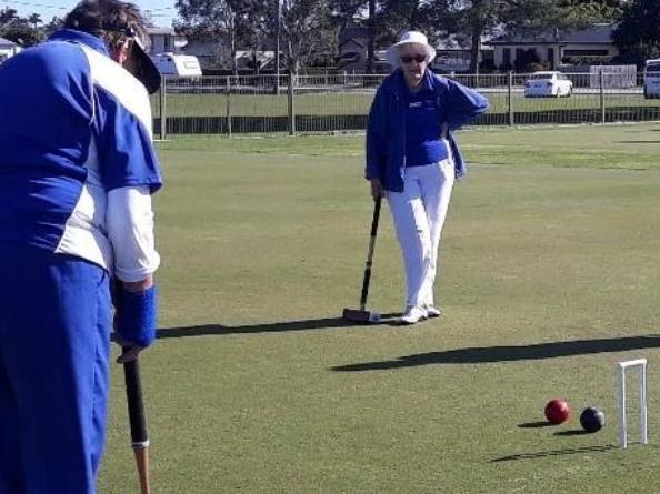 Ballina Cherry Street Croquet Club is happy to be getting back to their croquet after a prolonged break.