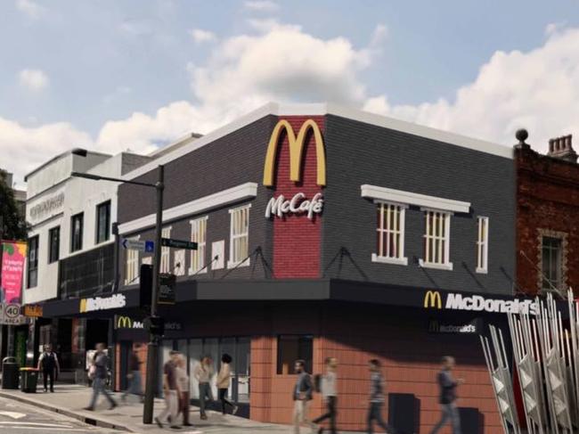 McDonalds has plans to come to Redfern.