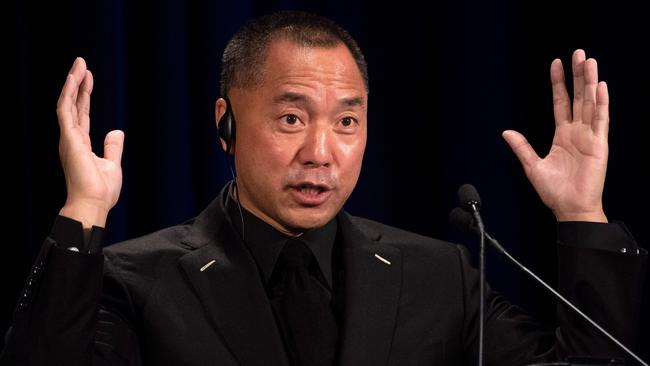Guo Wengui leveraged his prominence as a critic of Xi Jinping’s government while exiled in New York to build a large following of supporters online. Picture: AFP