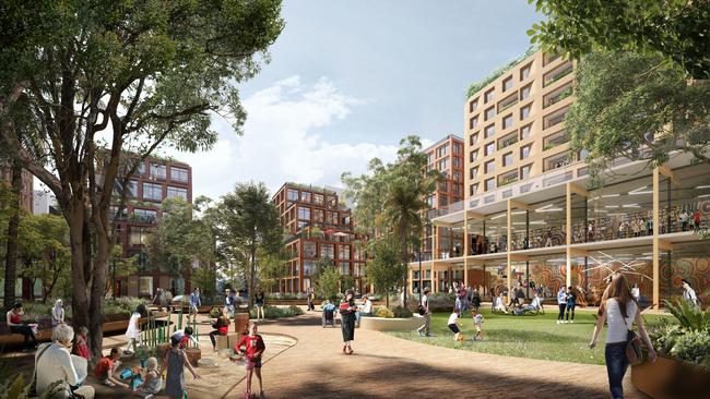 An artist's impressions of the renewal of Waterloo Estate.