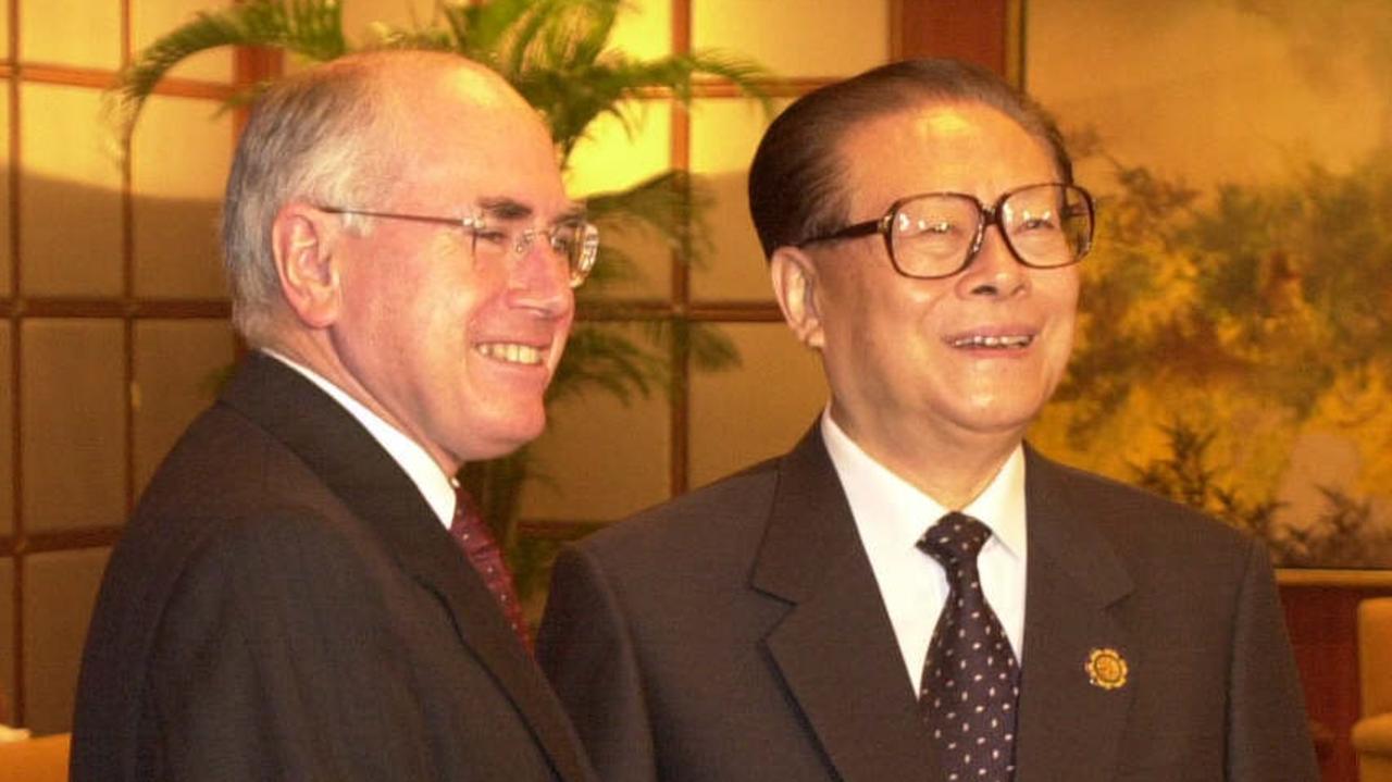 Makalah kabinet 2001: John Howard menyesali perubahan agresif China