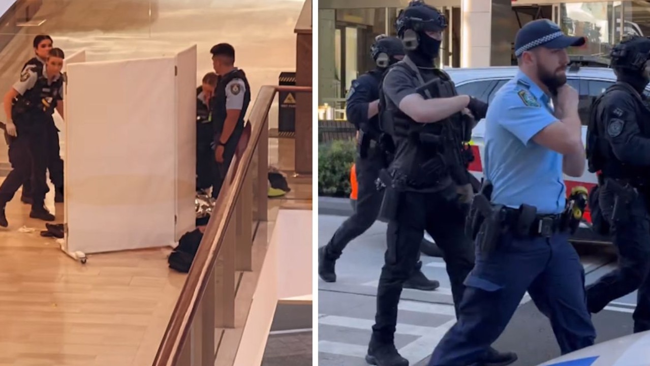 Hundreds of shoppers have been evacuated after a suspected stabbing at Sydney’s Bondi Junction.