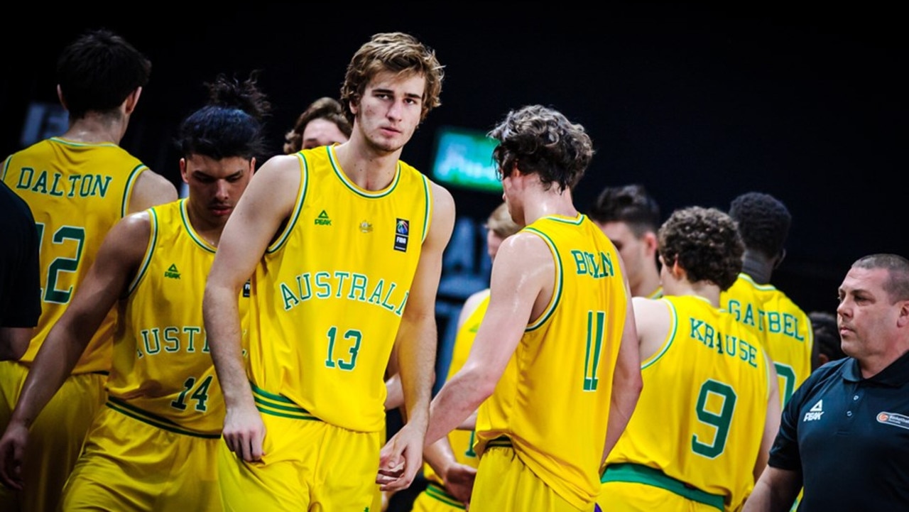 Sam Froling of Australia. Photo: FIBA.