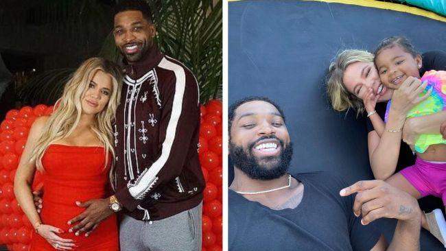 Khloe Kardashian and Tristan Thompson. Images: Instagram