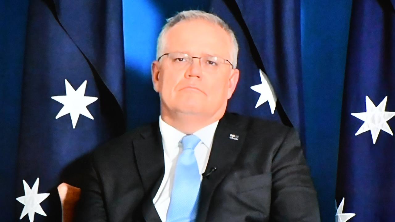 Prime Minister Scott Morrison spoke out against the doctored image this week. Picture: Sam Mooy/Getty Images