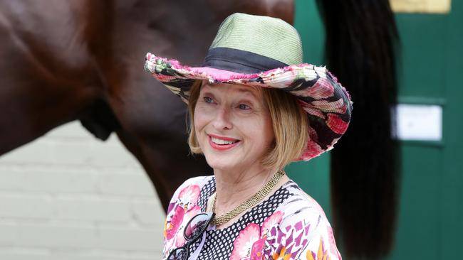 Gai Waterhouse after winning the Golden Slipper with Vancouver.