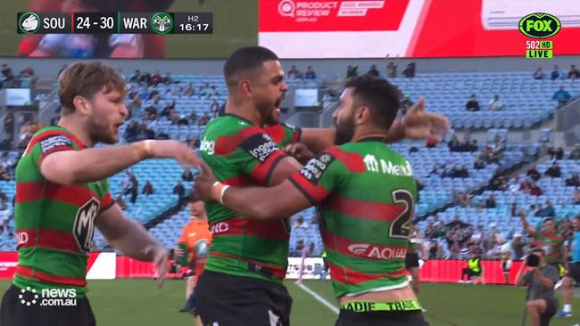 Johnston hat trick brings up NRL try 200