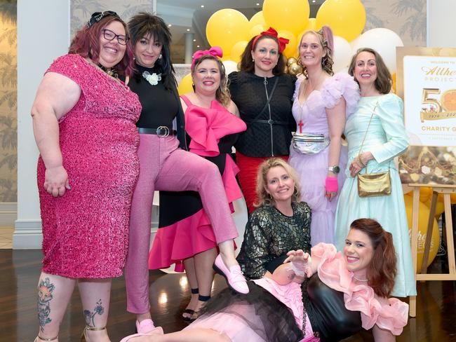 Back row: Erleice Smith, Hayley McIntosh, Danielle Hodder, Julie Inskip, Julie Teakle, Emily Gleeson. Middle: Kristy Browning. Front: Gillian Ruddell