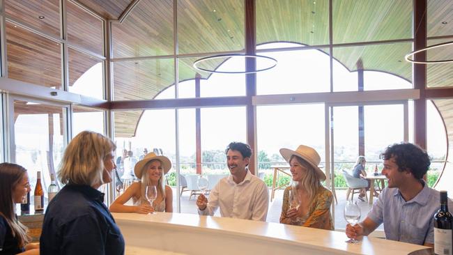 Port Lincoln's newest cellar door. Picture: Peter Teakle Wines