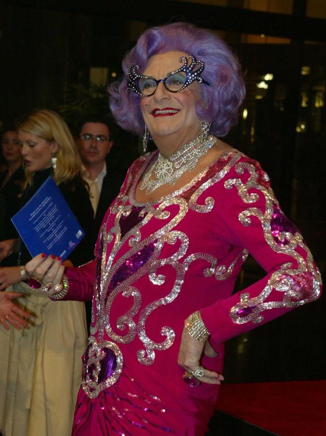 Logies 2003: Dame Edna Everage is the first lady of Australian TV.