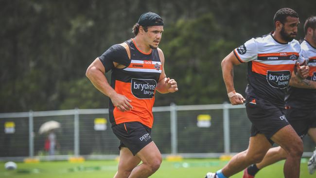 The Tigers have fenced off Concord oval due to the Sydney COVID surge.