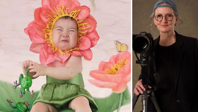 Home Hill photographer Anne Geddes has released a series of hilarious portraits swapping ethereal toddlers for tantrums, chaos and mess.