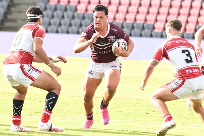 Meninga Cup rugby league grand final between Redcliffe and Burleigh. Saturday May 10, 2025. Picture, John Gass