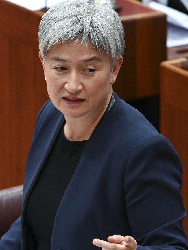 Labor Senator Penny Wong. Picture: NewsWire / Martin Ollman