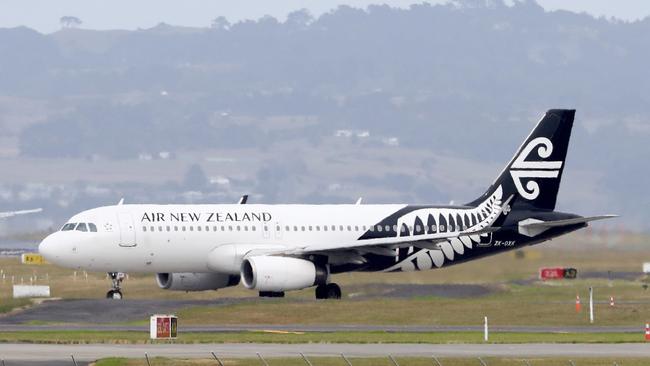 An Air New Zealand plane at Auckland airport. Picture: Getty Images.