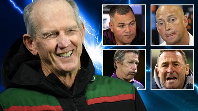 Wayne Bennett has had a number of high profile feuds with fellow NRL coaches.