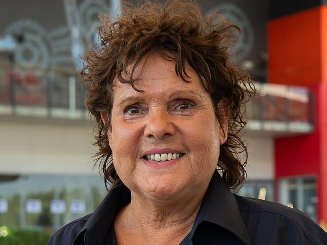 Evonne Goolagong-Cawley at the start of the 2023 National Indigenous Tennis Carnival.Picture: Pema Tamang Pakhrin