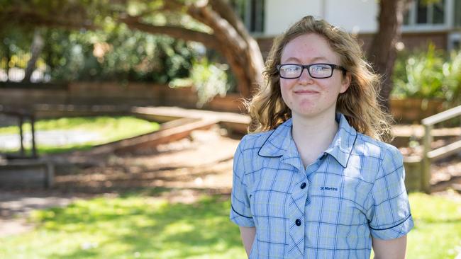 Emily Fraser is the St Martins Lutheran College dux. Picture: Supplied