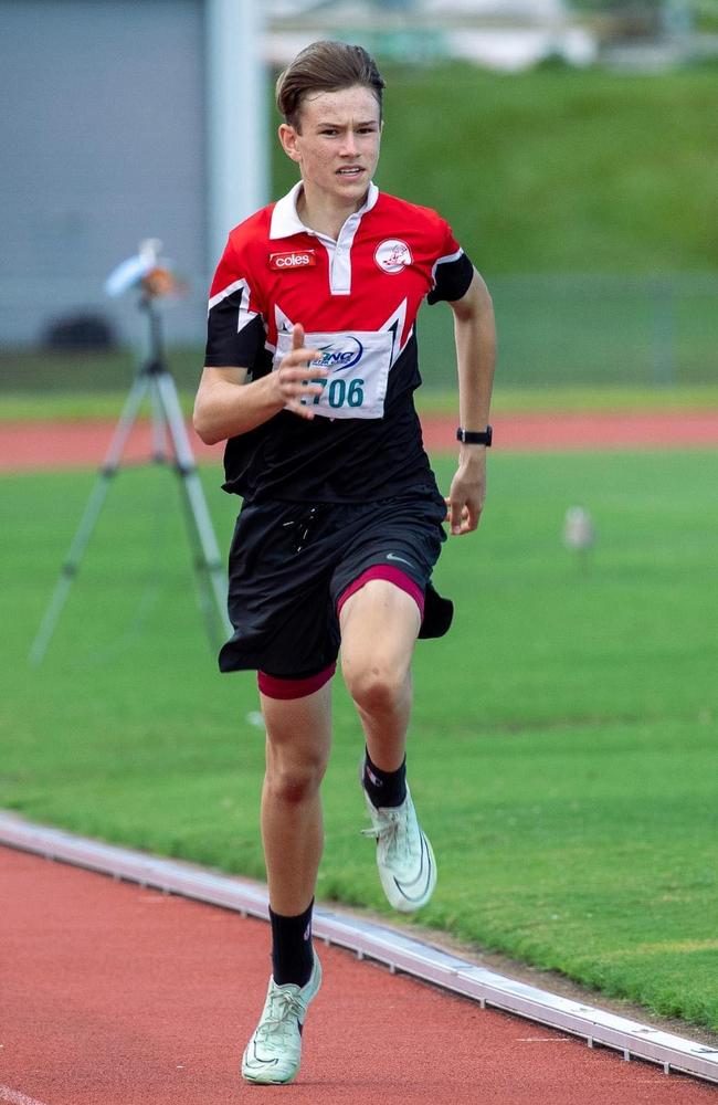 Matthew Green is one of the standout athletes from the Ross River Athletics Club in Townsville. Picture: Ross River Athletics