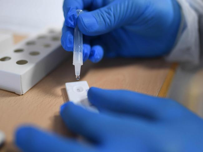 The new rapid antigen tests will be free to all Victorians. Picture: AFP