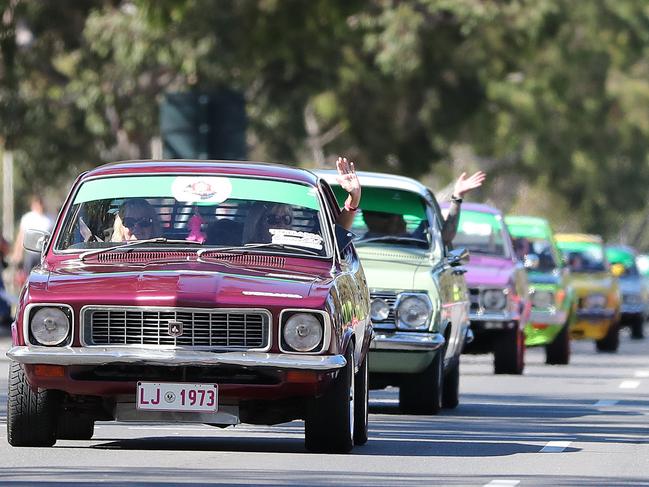 Holden Dream Cruise. Picture: Dylan Coker