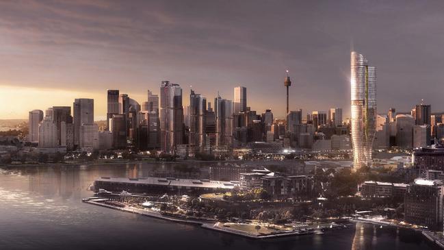 Concept image Images of the proposed Ritz-Carlton tower at The Star Sydney. Picture: Supplied