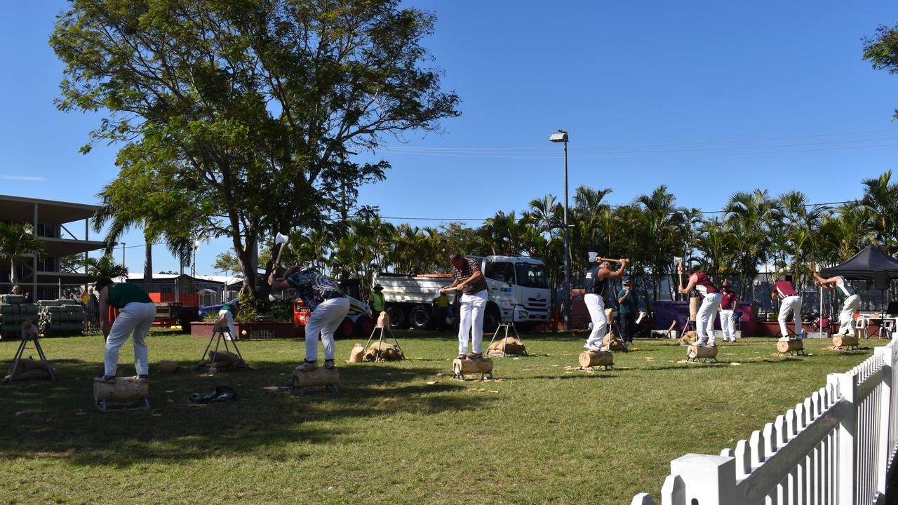 There was plenty to see at the Rockhampton Agricultural Show from woodchopping to vegetable displays and prized cakes.