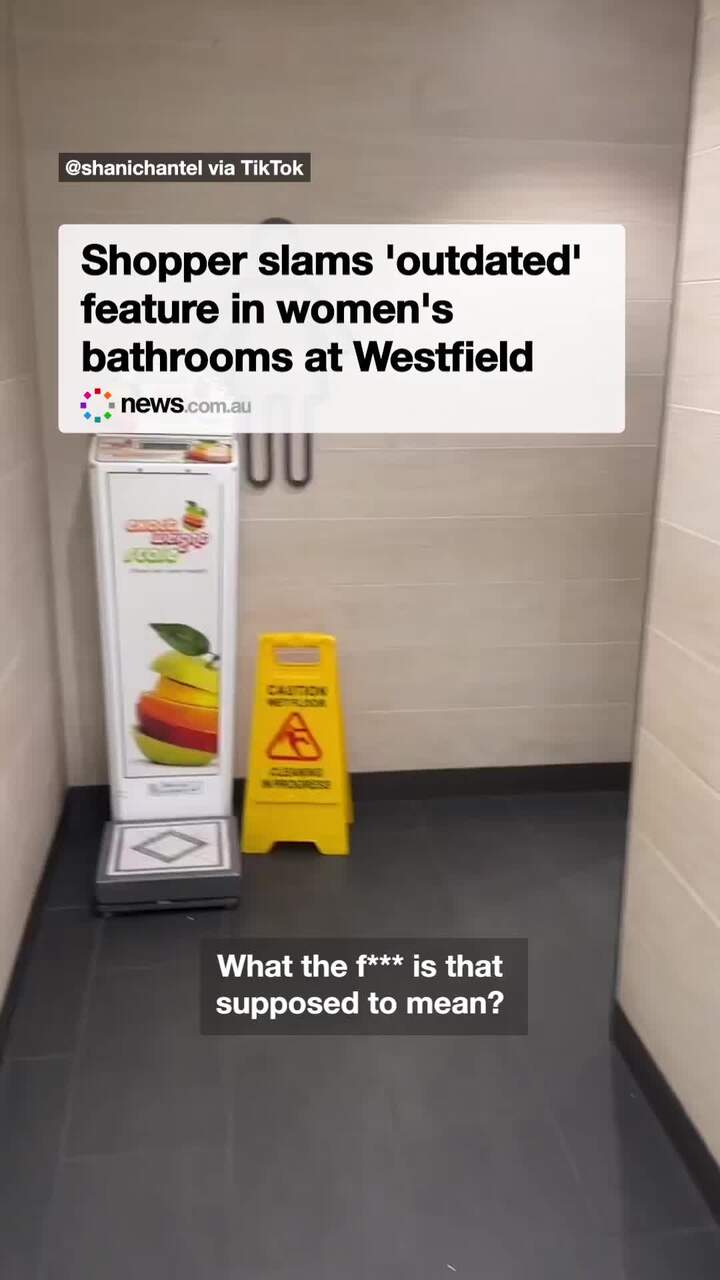 Shopper slams 'outdated' feature in women's bathrooms at Westfield