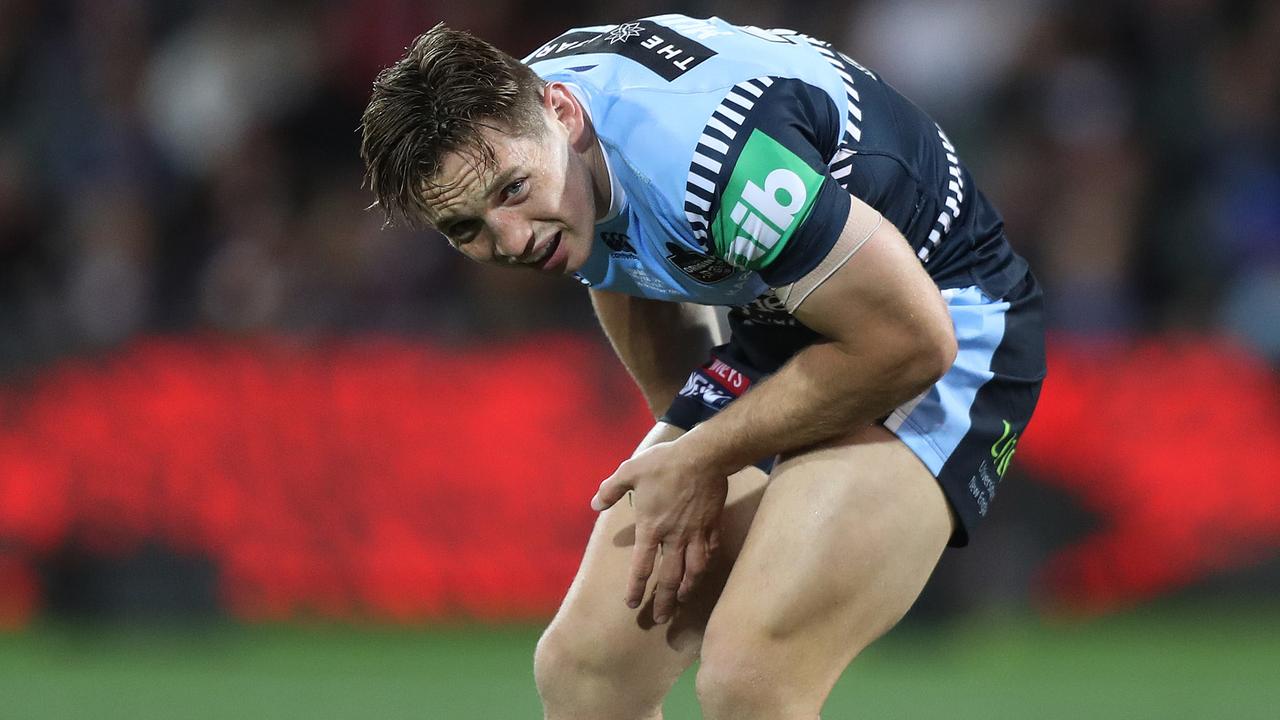 Cameron Murray hurt his hamstring early in the first Origin game.