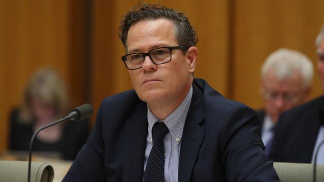 Industry Super Australia chief executive Bernie Dean: ‘It’s as if the carnage we saw at the royal commission never happened, and instead we’ve got the government letting the foxes into the henhouse.’ Picture: Kym Smith