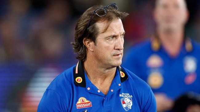 Western Bulldogs coach Luke Beveridge . (Photo by Michael Willson/AFL Photos via Getty Images)