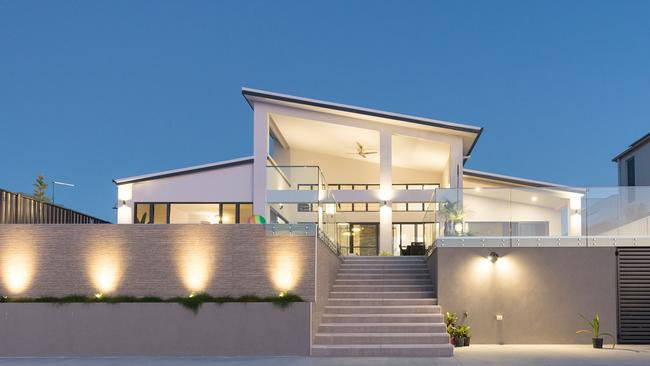 An Exclusive Steel Homes house on Bribie Island. Picture: Facebook