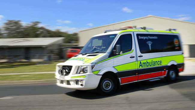 A cyclist has been transported to the Mackay Base Hospital this morning after being struck by a car. Picture: File