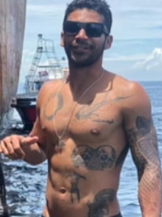 Bruno Borges was found dead near a cocaine shipment and is believed to have been hired as a diver. Picture: Facebook