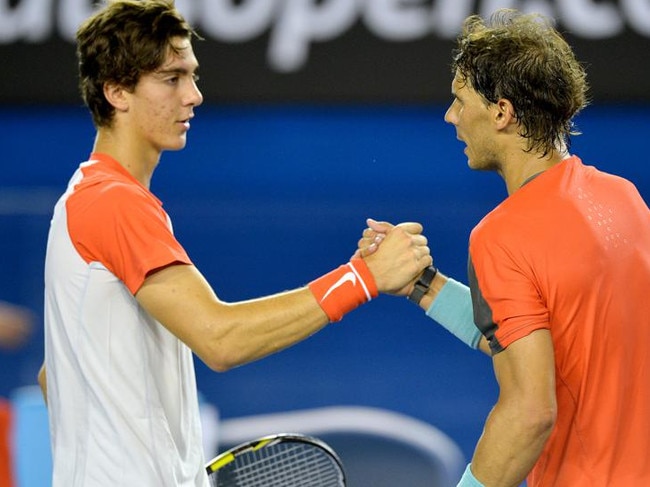 Kokkinakis dreaming of Nadal clash