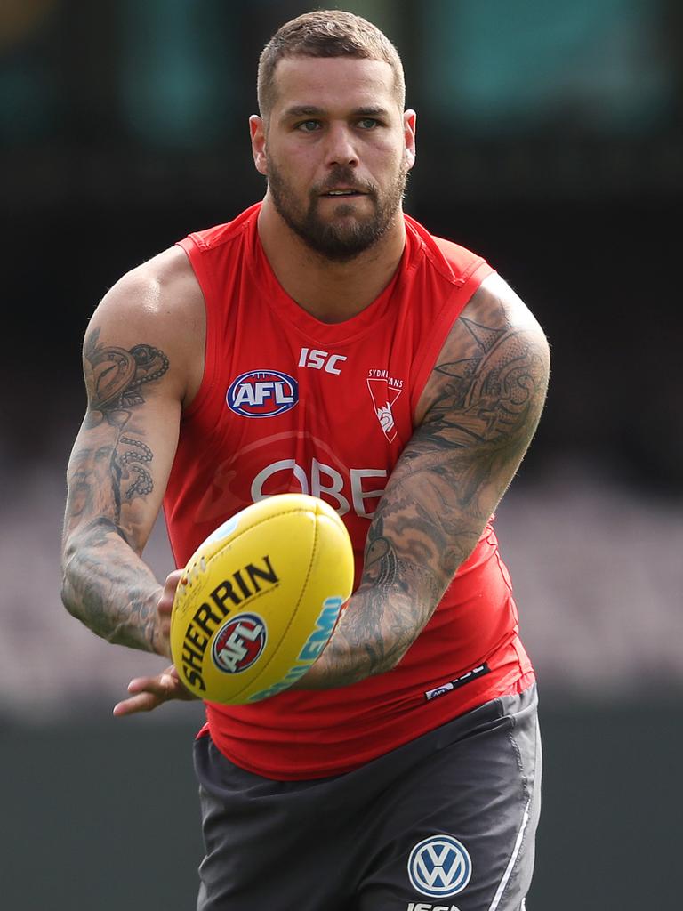 Lance Franklin was the third most inconsistent SuperCoach scorer. Picture: Phil Hillyard