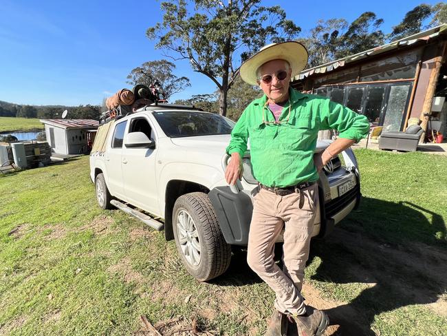 David Batty about to hit the road again in 2024. Picture: Supplied