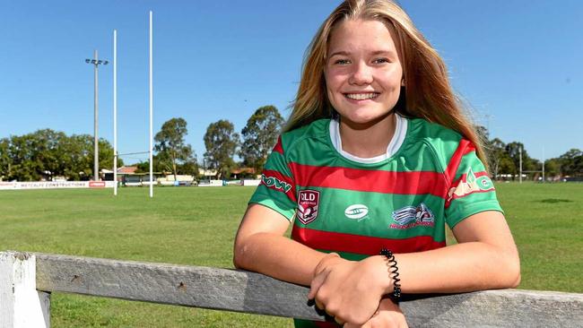 Hervey Bay Seagulls junior Skye Girard. Picture: Matthew McInerney