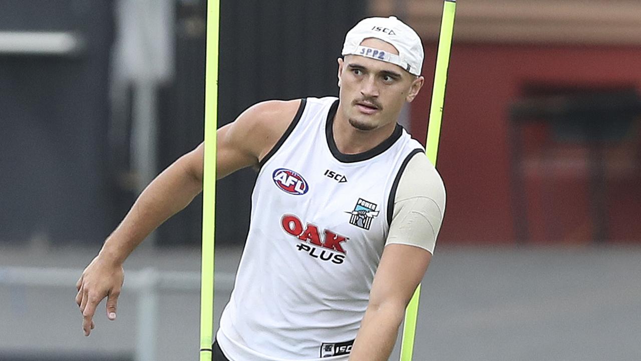 Sam Powell-Pepper has been suspended by the AFL. Picture: Sarah Reed.