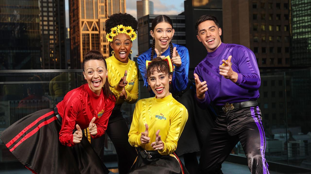 The Wiggles new crew. Picture: David Caird