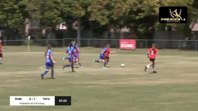 REPLAY: Premier Invitational - Gold Coast Football - TKFA vs Robina (U14/15 Girls)