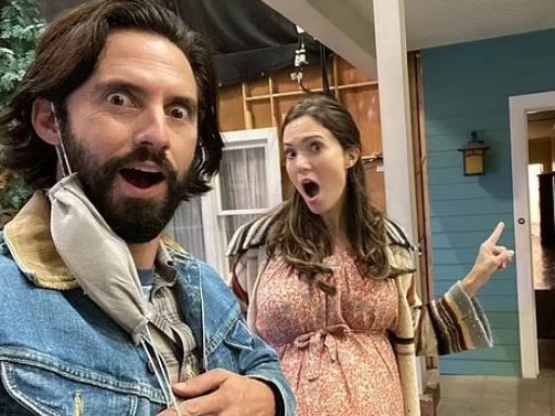 This is Us co-stars Milo Ventimiglia and Mandy Moore both lost their homes in the Los Angeles fires. Picture: Supplied