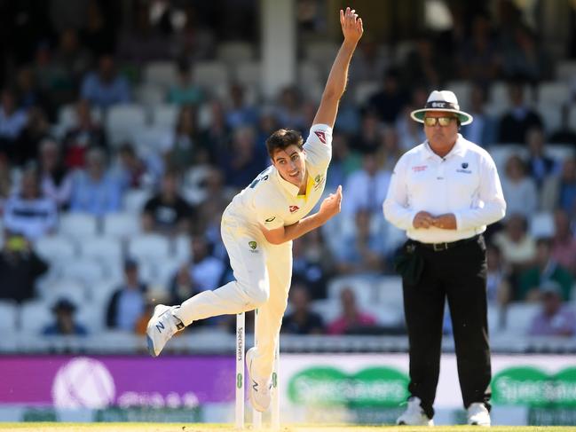 Cummin up roses ... Pat Cummins on fire at the Ashes.