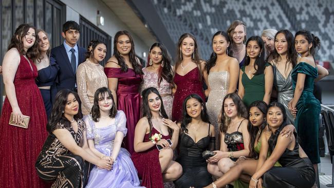 St Mark's Catholic College Formal held at the CommBank Stadium in Parramatta. Picture: Christian Gilles