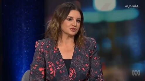 Independent senator Jacqui Lambie appears on Q&amp;A.